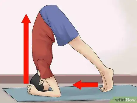 Image titled Perform a Headstand (Yoga) Step 11