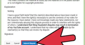 Unblock Copyright Infringement on YouTube