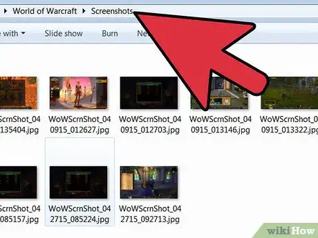 Image titled View World of Warcraft Screenshots Step 4