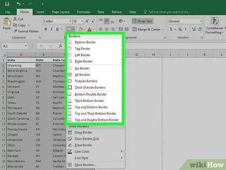 Image titled Add Grid Lines to Your Excel Spreadsheet Step 17