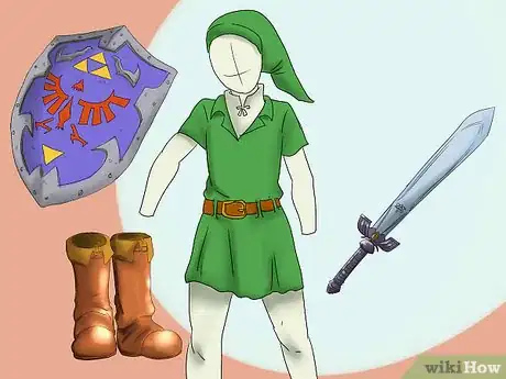 Image titled Cosplay as Link from Zelda Step 1
