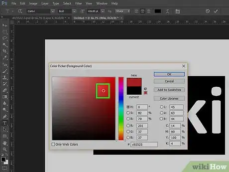 Image titled Change Text Color in Photoshop Step 3