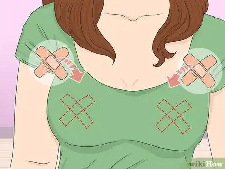 Image titled Cover Your Nipples Without a Bra Step 3