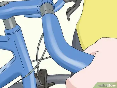 Image titled Turn Bike Handlebars Sideways Step 12