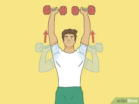 Image titled Dumbbell Press Step 10