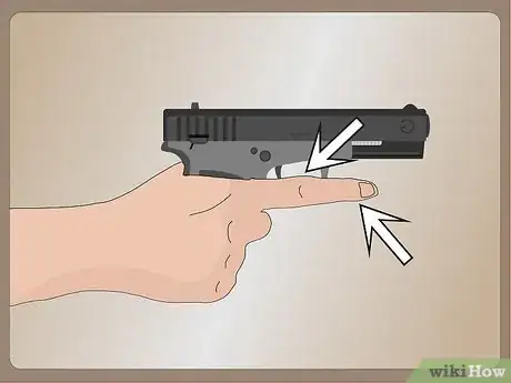 Image titled Load and Fire a 9mm Pistol Step 9