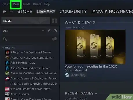 Image titled See Your Account Name in Steam Step 2