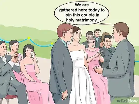 Image titled Conduct a Wedding Ceremony Step 12
