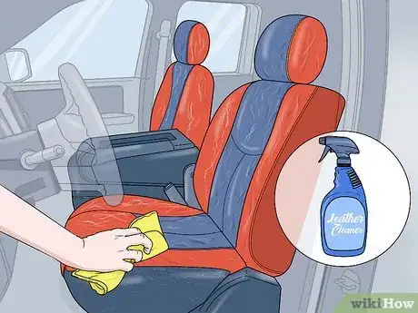 Image titled Fix Wrinkled Leather Car Seats Step 1