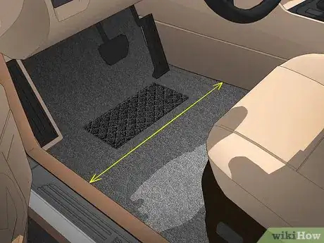 Image titled Fit Car Mats Step 1