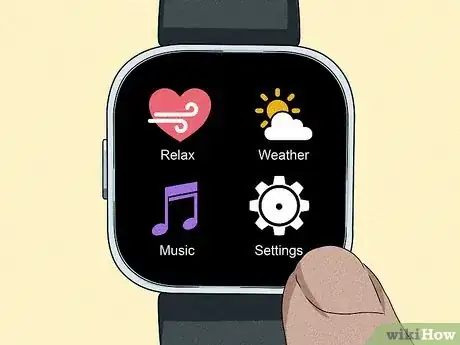 Image titled Reset Fitbit Versa Step 2