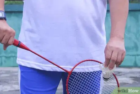 Image titled Hit a Flick Serve in Badminton Step 6