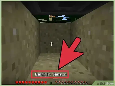 Image titled Make Lights That Turn on at Night in Minecraft Step 4
