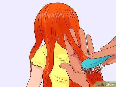 Image titled Wash an American Girl Doll's Hair Step 15