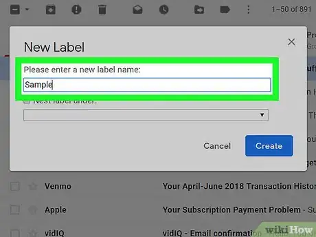Image titled Create a New Folder in Gmail Step 5