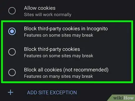 Image titled Disable Cookies Step 11