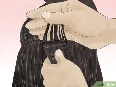 Image titled Apply Tape‐In Hair Extensions Step 5