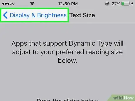 Image titled Change The Font Size on an iPhone Step 5