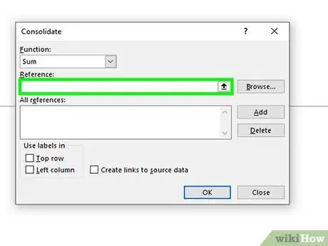 Image titled Consolidate in Excel Step 8