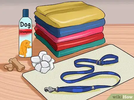 Image titled Give a Stubborn Dog a Bath Step 1
