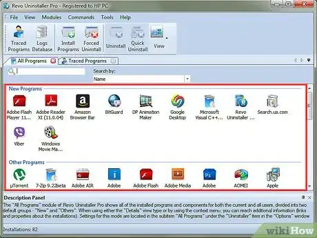 Image titled Uninstall Using Revo Uninstaller Step 2