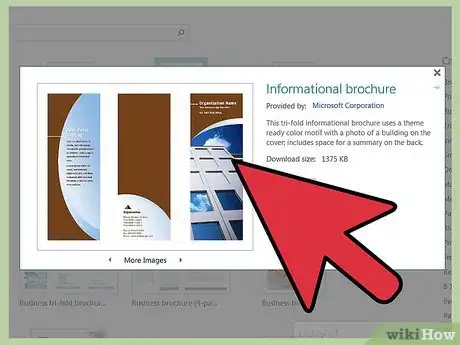 Image titled Create Brochures Using Microsoft Publisher Step 2