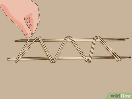 Image titled Build a Model Bridge out of Skewers Step 5