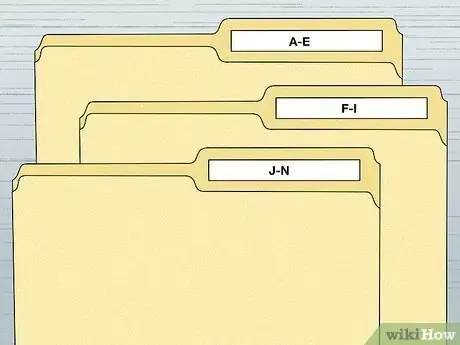 Image titled Arrange a Paper Filing System Step 7