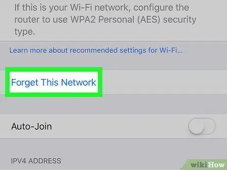 Image titled Block a WiFi Network on iPhone or iPad Step 5