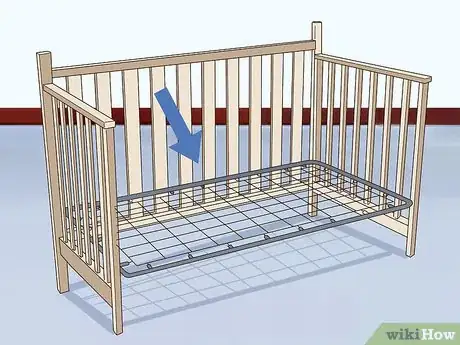 Image titled Set up a Baby Crib Step 9