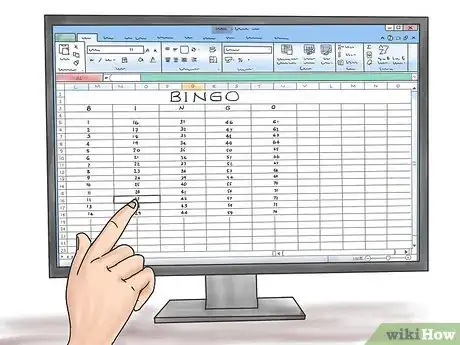 Image titled Make a Bingo Game in Microsoft Office Excel 2007 Step 8