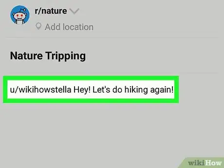 Image titled Mention a User on Reddit on Android Step 7