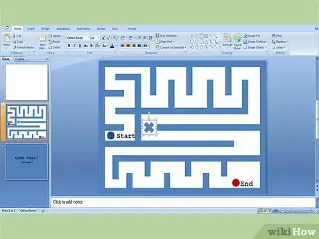 Image titled Create a Maze Game in PowerPoint Step 30