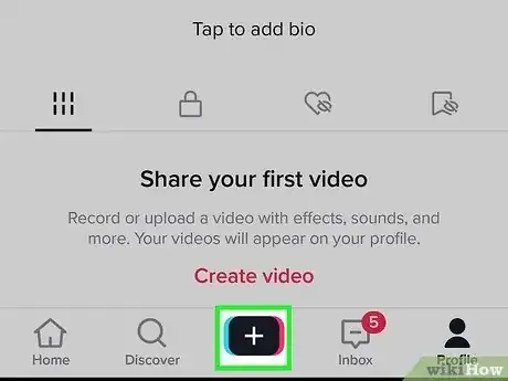 Image titled Make a Tiktok with Multiple Videos Step 1