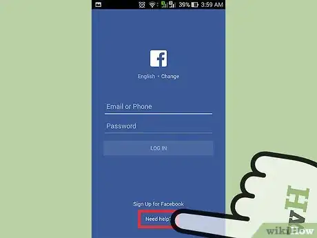 Image titled Change Facebook Password on Android Step 17