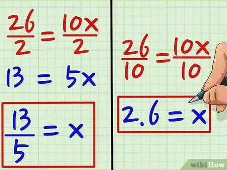 Image titled Cross Multiply Step 4