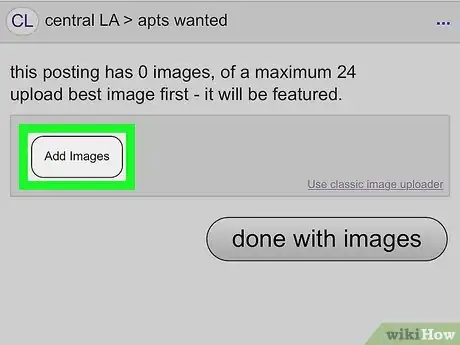 Image titled Post Pictures on Craigslist on iPhone or iPad Step 10