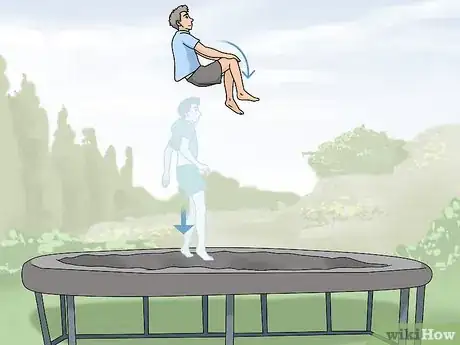 Image titled Land a Front Flip on the Trampoline Step 7