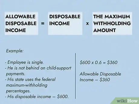 Image titled Calculate Allowable Disposable Income for a Child Support Withholding Order Step 9