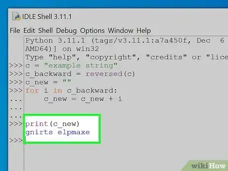Image titled Reverse a String in Python Step 16