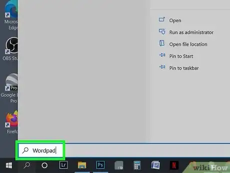 6 Ways to Open WordPad in Windows 10 - wikiHow