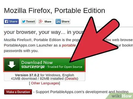 Image titled Use Mozilla Firefox, Portable Edition Step 1