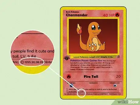 Image titled Tell if a Pokemon Card Is First Edition Step 3