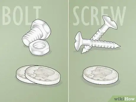 Image titled Bolt vs Screw Step 5