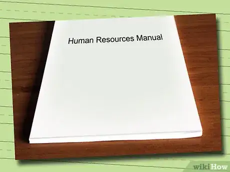 Image titled Write a Human Resource Manual Step 10