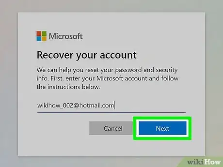 Image titled Reset a Lost Hotmail Password Step 13