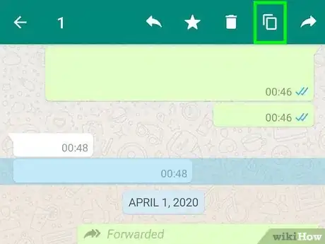 Image titled Copy a WhatsApp Message Step 8