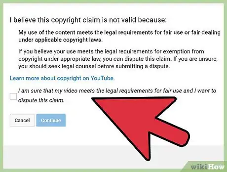 Image titled Unblock Copyright Infringement on YouTube Step 10