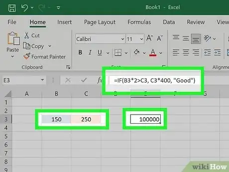 Image titled How Do You Write an if then Formula in Excel Step 4