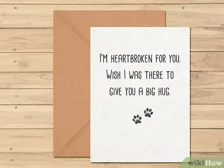 Image titled What to Say in a Card when a Pet Dies Step 2